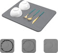 Snuggery Stone Drying Mat for Kitchen Counter 18"x14" | Fast Absorption by snuggery