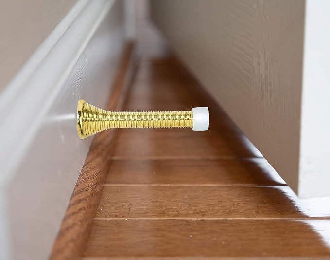 KISEER 16 Pack Spring Door Stops 3 1/4 Inch Flexible Heavy Duty Spring Door - Image 5
