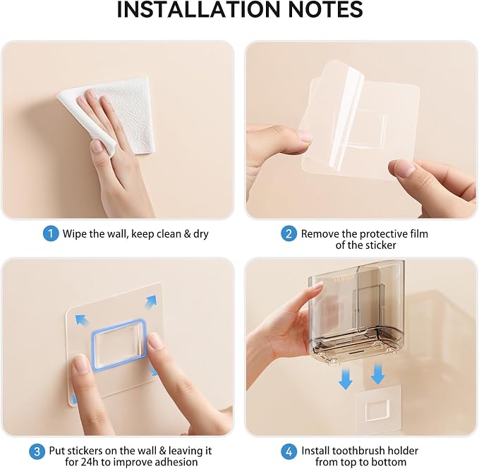 MOPMS Toothbrush Holders with Drainage - Image 9