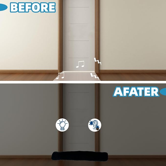 Weighted Door Draft Stopper, Under Door Seal - Image 4