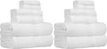 Amazon Basics 6-Piece Oversized Highly Absorbent Fade-Resistant Towel Set by AmazonBasics