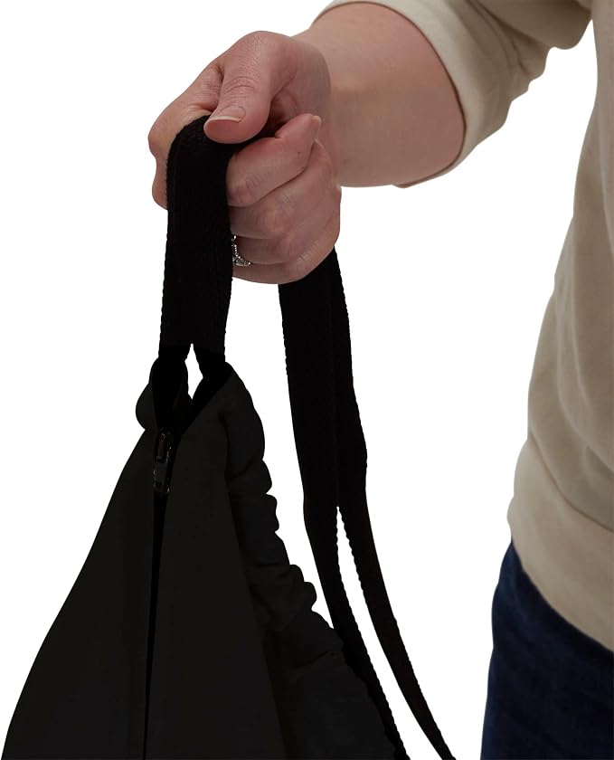 Household Essentials Door Hanging Laundry Bag in Washable Canvas - Image 5