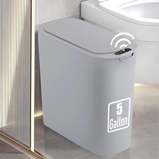 TIPGO 5 Gallon Automatic Bathroom Trash Can by TIPGO