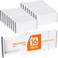 Lifewit 6" Tall Upgrade Drawer Dividers, Adjustable Deep Drawer Organizer | 16 by Lifewit