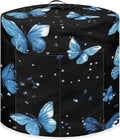 Blue Butterfly Fryer Dust Covers for 3Qt Instant Pot Christmas Small Appliance Covers Hand Washable Dust Resistant Gifts for Kitchen Decor Living Room Slow Cooker Cover M