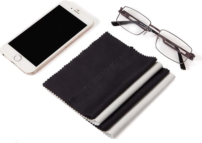 TRIUMPH VISION Eyeglass Cleaning Cloth Glasses Cleaner Microfiber 12 Pack | Eye - Image 7