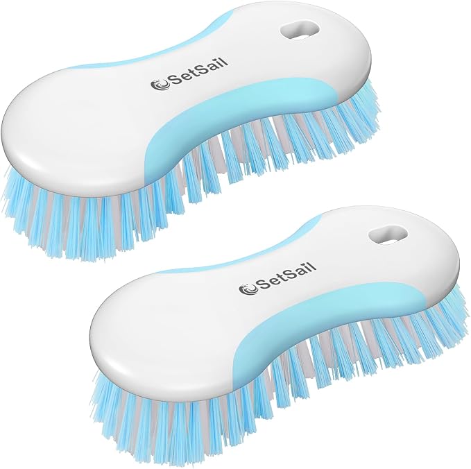 SetSail Multi-Purpose Scrub Brush of 2 Pack by SetSail