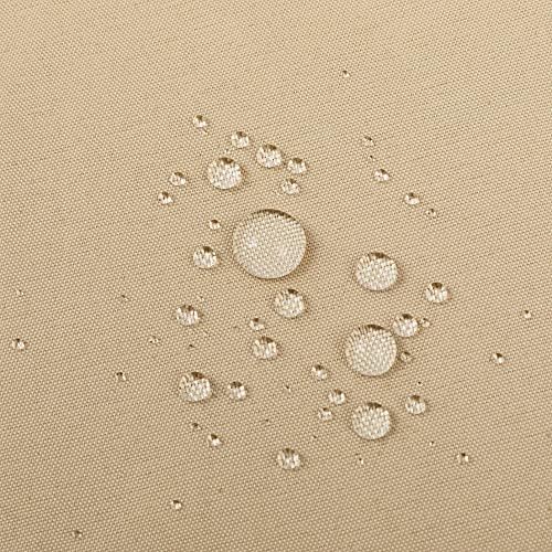 ALYVIA SPRING 72x74 Long Waterproof Fabric Shower Curtain or Liner Khaki - Image 5