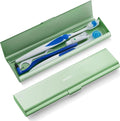 Wider Aluminum Toothbrush Travel Case, Portable Travel Toothbrush Holder by Oralphi