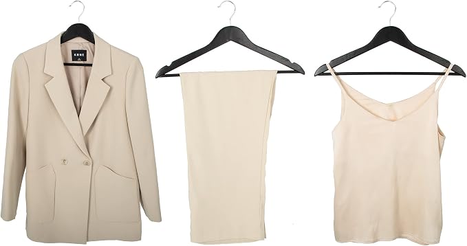 Amazon Basics Wood Suit Clothes Hangers - Image 4