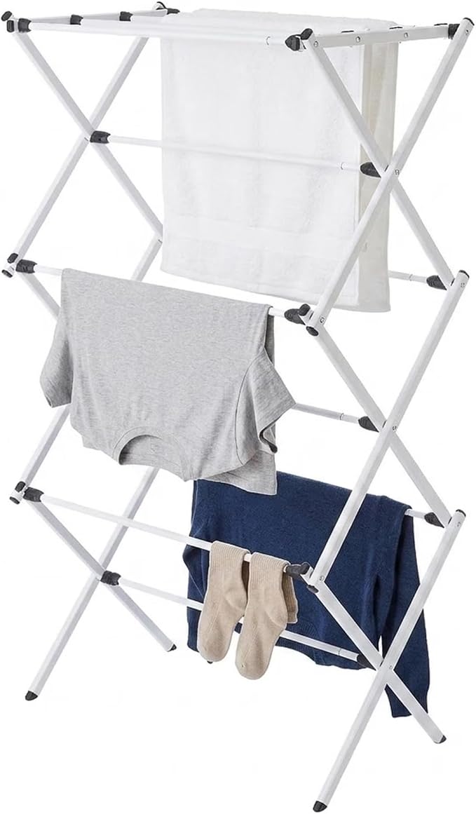 Expandable Steel Laundry Drying Rack, 7-Level Heavy Duty Clothes Drying Rack - Image 4