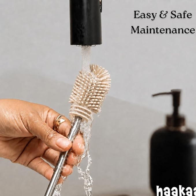 Haakaa Food-Grade Silicone Double-Ended Cleaning Brush | Household Cleaning - Image 6