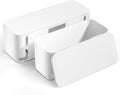YECAYE Cable Management Box, 2 Pack | Pet Friendly;Child-Proof; Power Strip by Yecaye
