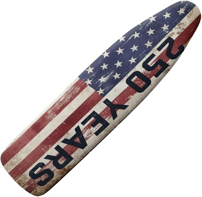 Ironing Board Cover Scorch Resistant American 250 Years Print Stretch Elastic by Unknown