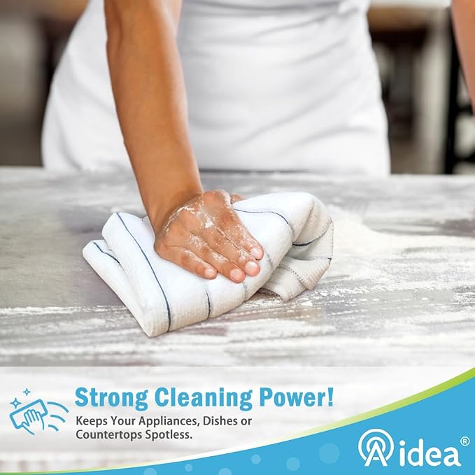 AIDEA Microfiber Kitchen Towels-8PK, Super Soft and Absorbent Dish Towels - Image 3
