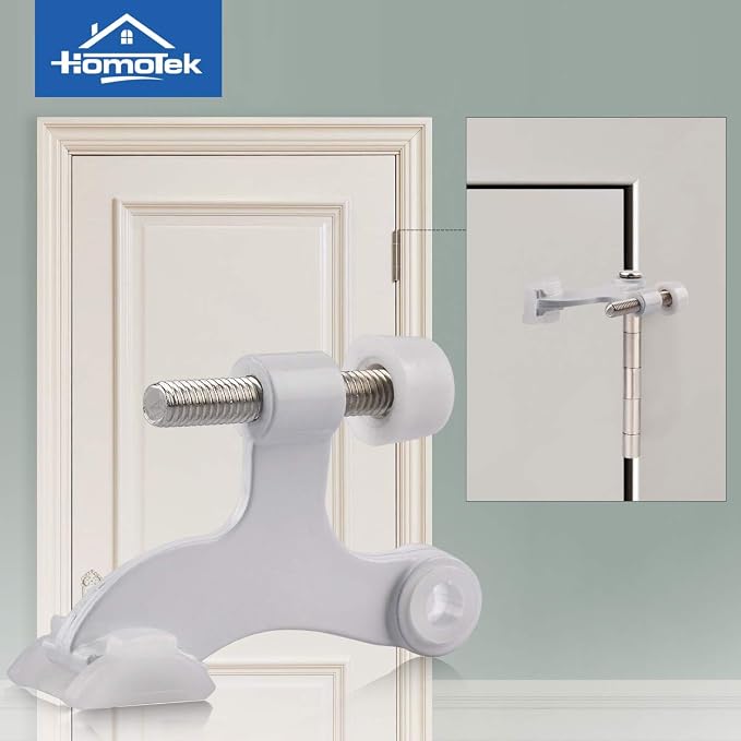 HOMOTEK 20 Pack Hinge Pin Door Stopper, Hinge Stops - Image 5