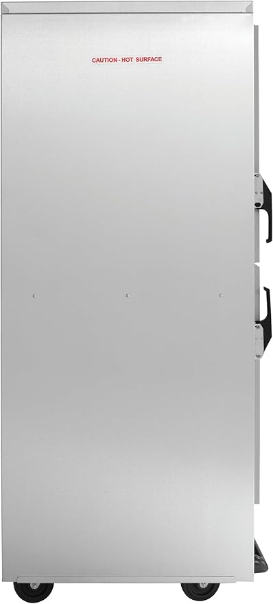 Kratos Premium Full Size Universal Insulated Commercial Holding and Proofing Cabinet, Holds Sheet Pans and Food Pans, Clear Dutch Door, 120V, 2000W (28W-237)