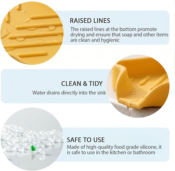 MicoYang Silicone Soap Dish - Image 8