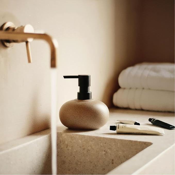 10oz Ceramic Hand Soap Dispenser, Elegant Liquid Soap Dispenser - Image 2