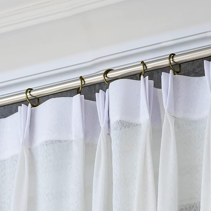 Hotop 30 Pcs Metal Drapery Curtain Rings - Image 5