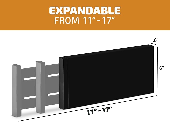 6 Pack Black Drawer Dividers - Image 6