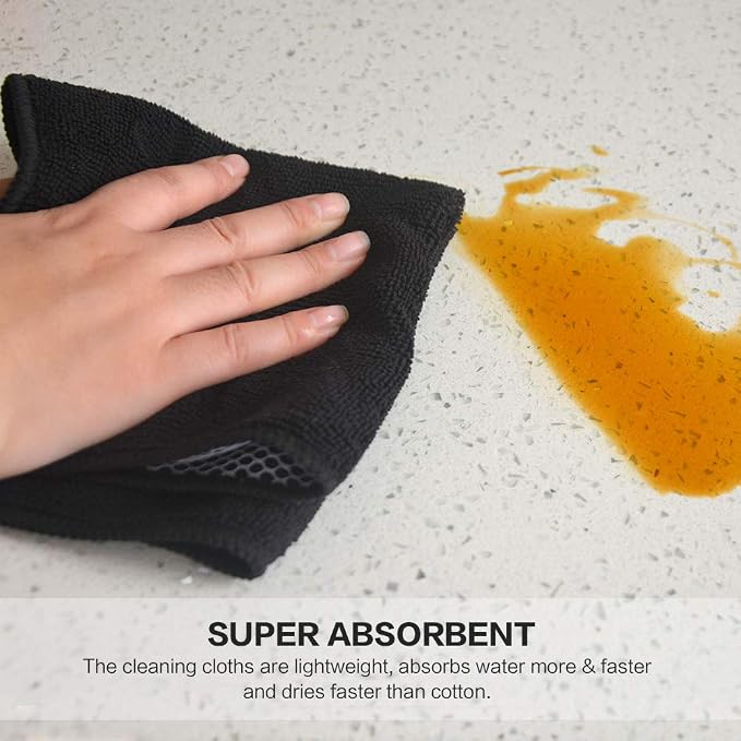 SINLAND Dish Cloth for Washing Dishes Kitchen Washcloth Cleaning Cloth - Image 5