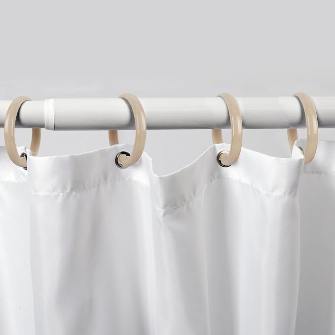 Beige Shower Curtain Hooks - Image 5