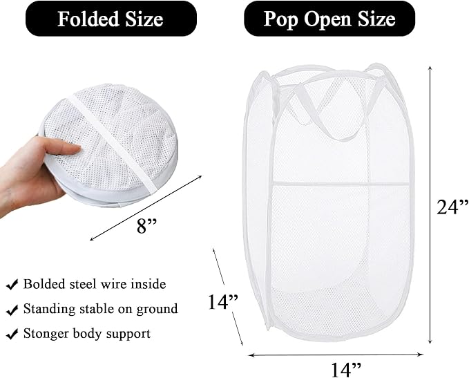 Larpur Pop Up Laundry Hampers - Image 2