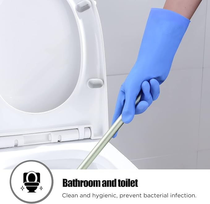 Rubber gloves dishwashing 2 or 4 Pairs - Image 5