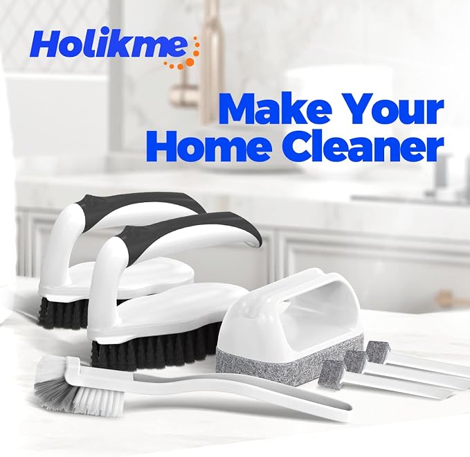 Holikme 7 Pack Cleaning Brush Scrub Brush Kitchen Brush - Image 7