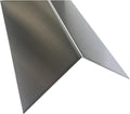Brushed 304 Stainless Steel Corner Guards, 48" Wall Protectors, 20ga & 16ga, Available in 1/2" to 4", Multi-Pack Options (1, 2, 5, or 10) (5, 3 1/2 x 3 1/2, 20ga, No Hug Edges)