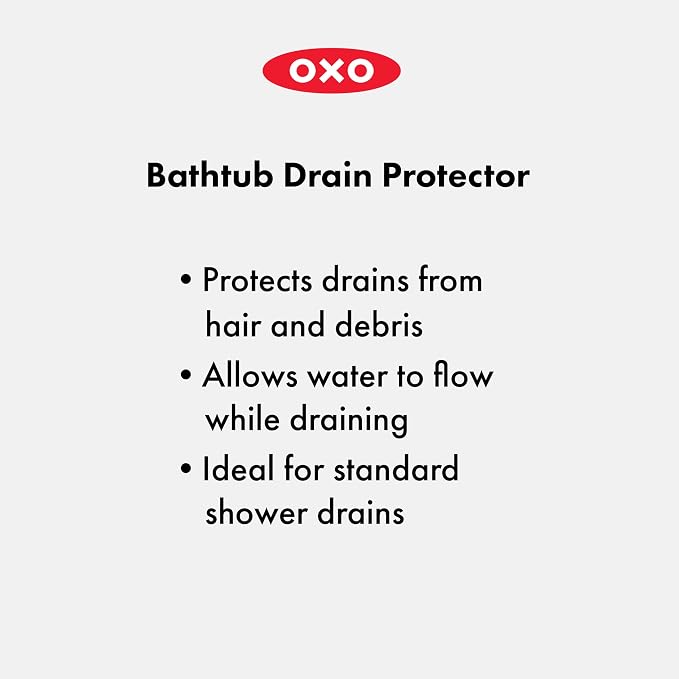 OXO Good Grips Bathtub Drain Protector - Image 4