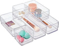 STORi SimpleSort Drawer Organizer Bins 6 pc Set, Bathroom Organizers and Storage by STORi