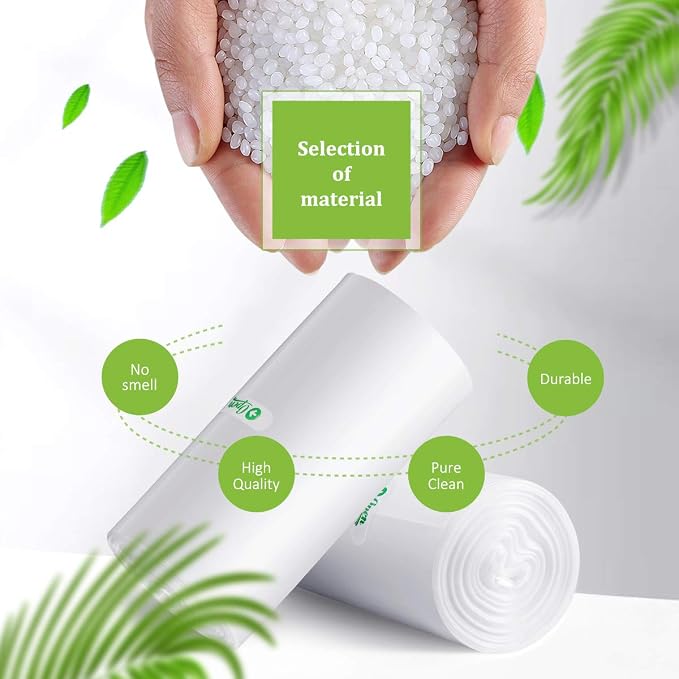 13 Gallon 150 Counts Strong Tall Kitchen Trash Bags Garbage Bags by RayPard - Image 6