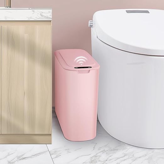 Cesun Automatic Small Bathroom Trash Can by Cesun