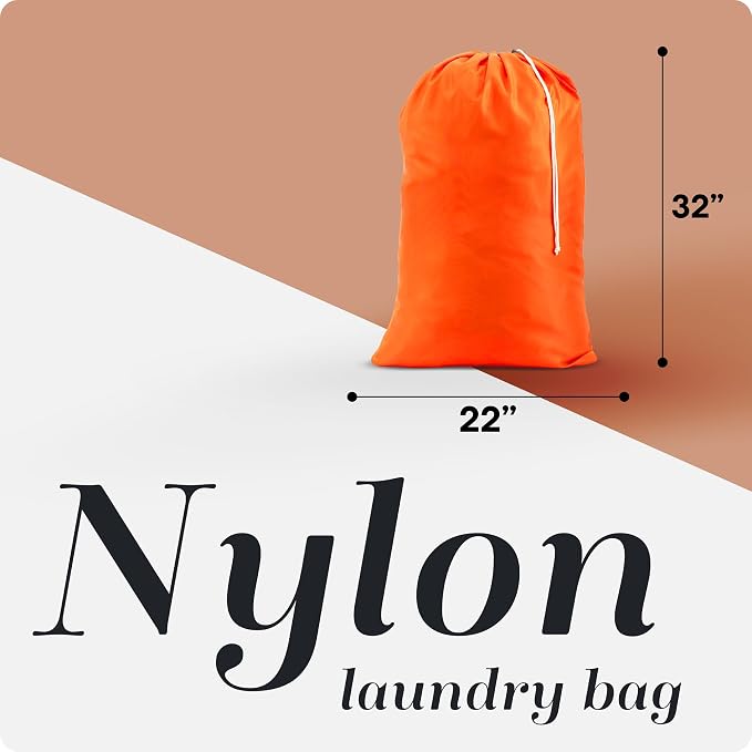 Handy Laundry XL Laundry Bag – Heavy Duty Nylon, Large 22" x 32", Durable - Image 2