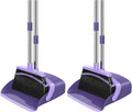 NACENA Broom and Dustpan Set, 52-in Long Adjustable Handle Broom Dustpan Combo by nacena