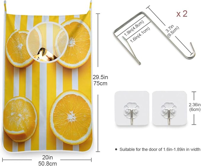 Hanging Laundry Hamper Over the Door - Image 3