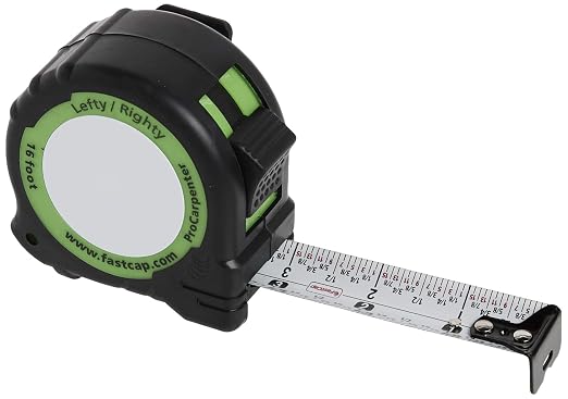 FastCap ProCarpenter Standard Reverse Measuring Tape, 16 Foot by FastCap