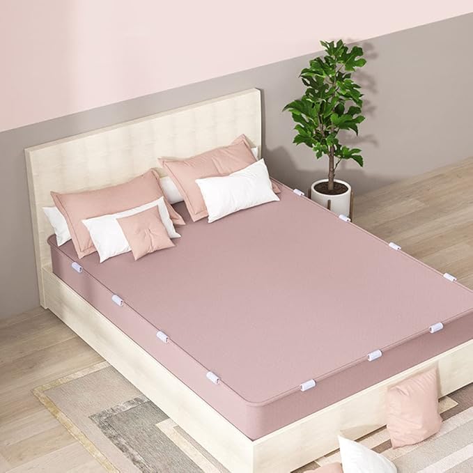 DonLeeving 20 PCS Bed Sheet Grippers Duvet Cover Clips Sheet Clips - Image 4