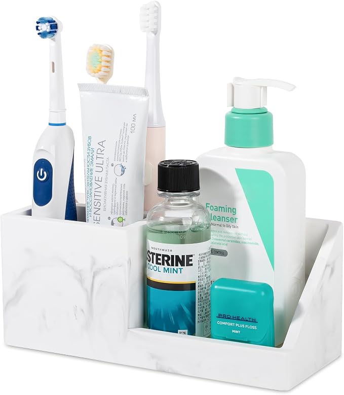Diatomite Toothbrush Holders Toothpaste Organizer by Heagoale