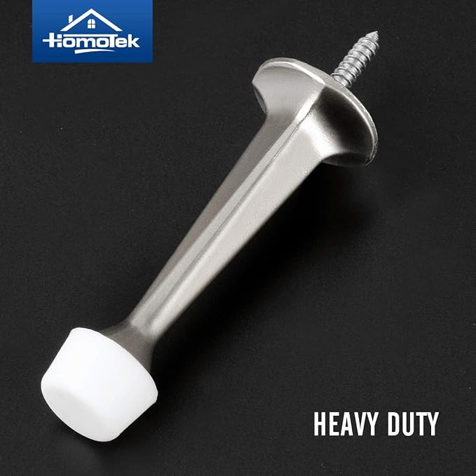 HOMOTEK 20 Pack Heavy Duty Solid Rigid Door Stop - Image 5
