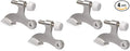 4 Pack Hinge Pin Door Stopper Brushed Satin Nickel by KOVOSCH