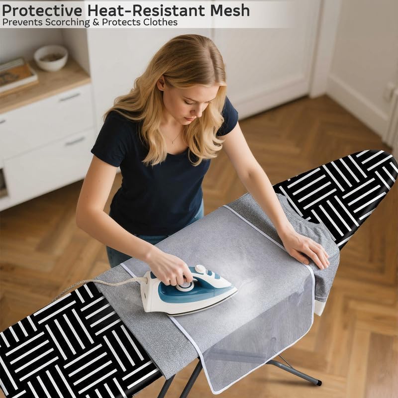 FIOBEE Ironing Board Cover and Pad Extra Thick Iron Board Pad - Image 6