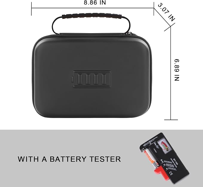 Battery Organizer Storage Case - Image 3