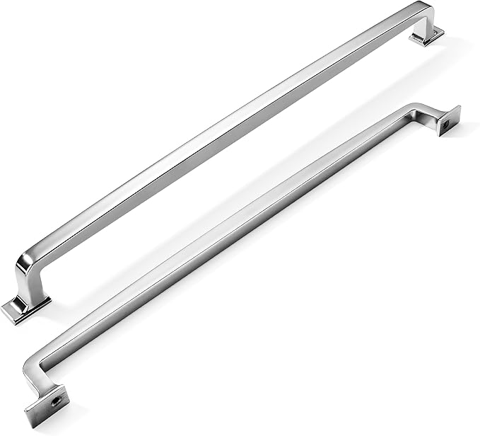 khtumeware 6 Pack 12 Inch Kitchen Cabinet Handles Polished Chrome Cabinet Pulls Drawer Pulls Kitchen Cabinet Hardware Kitchen Handles for Cabinets Cupboard Handles Drawer Handles