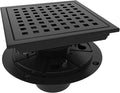 6 Inch Square Shower Floor Drain by WEBANG