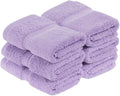 Superior Egyptian Cotton Plush & Absorbent, Face Towel Set of 6, Soft Luxury by SUPERIOR