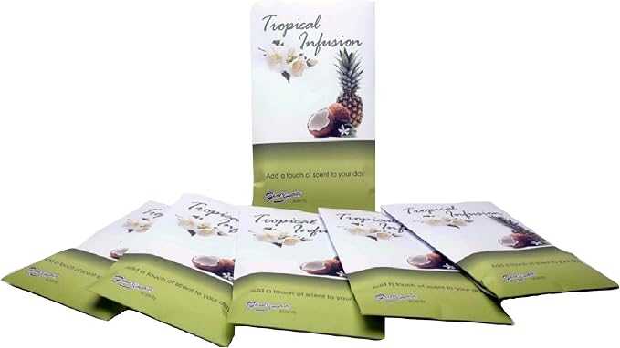 Tropical Infusion Scented Sachets Pack of 6, Spring and Summer - Image 5