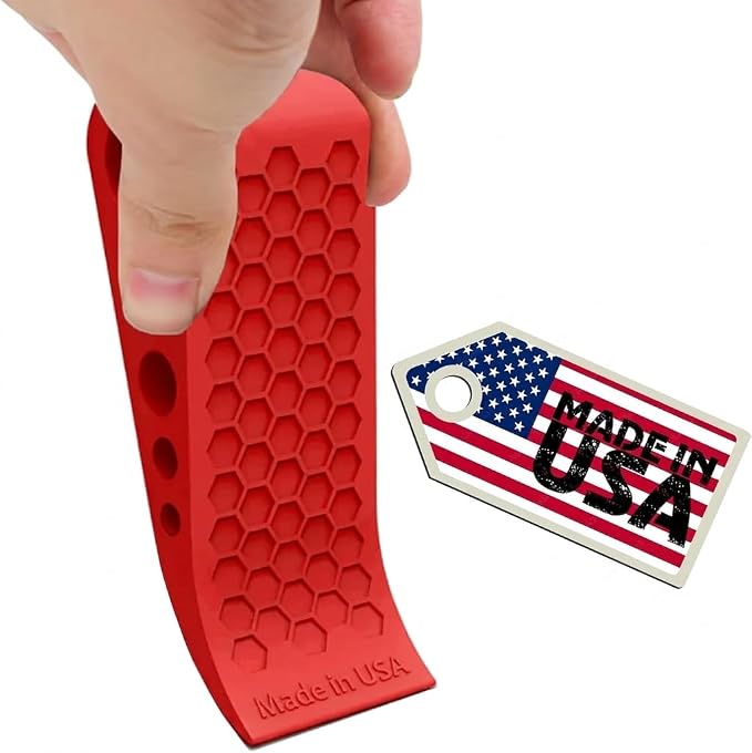 Door Stoppers for Bottom of Door Premium Floor Rubber Door Stop Wedge Made in - Image 3